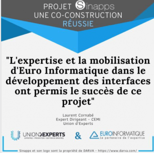 Union d'experts expertise d’assurance, de gestion de sinistres et de prévention des risques Saint Avertin Centre val de Loire - Lancement réussi pour SINAPPS